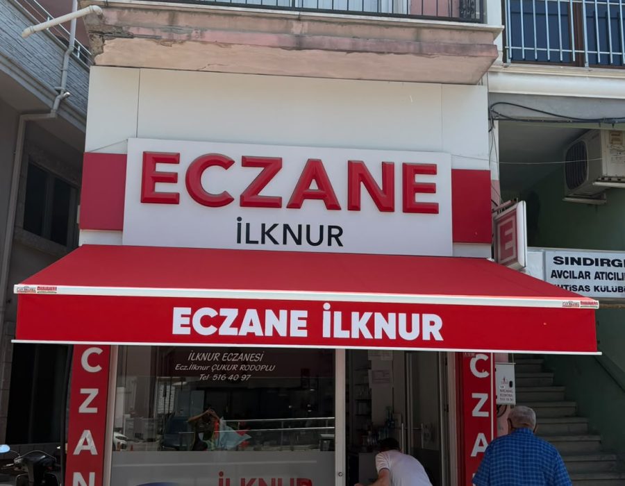 Eczane Dükkan Tentesi
